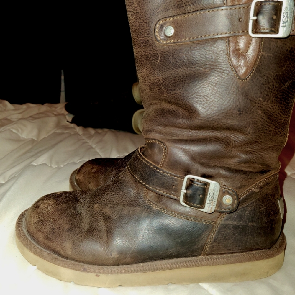 Leather Uggs - image 3